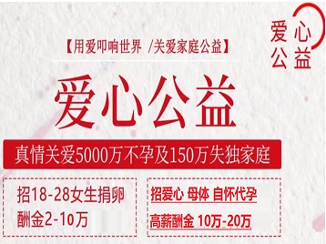 堆龙德庆捐卵助孕生子 爱心志愿者招募